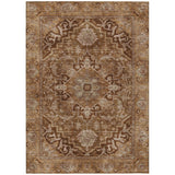 Addison Chantille ACN2165 Global Machine Made Traditional Terracotta Rug