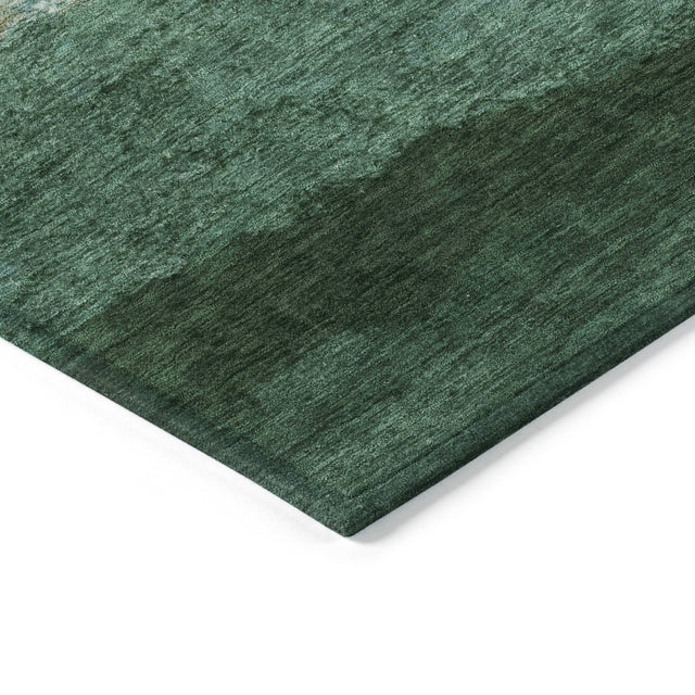 Addison Chantille ACN2169 Stripes Machine Made Transitional Fern Rug
