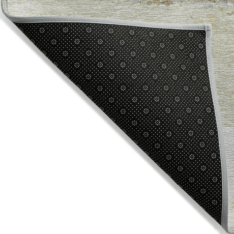 Addison Chantille ACN2169 Stripes Machine Made Transitional Khaki Rug