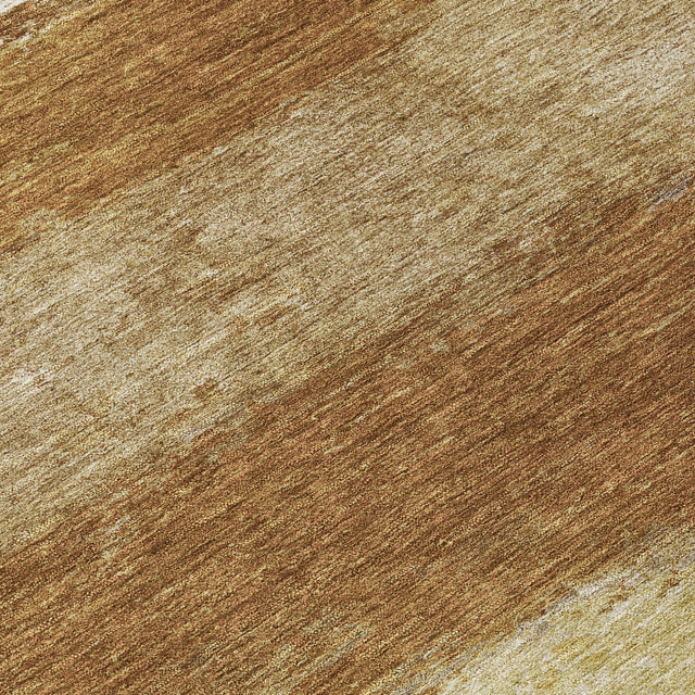 Addison Chantille ACN2169 Stripes Machine Made Transitional Paprika Rug