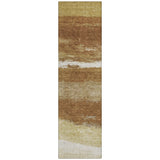 Addison Chantille ACN2169 Stripes Machine Made Transitional Paprika Rug