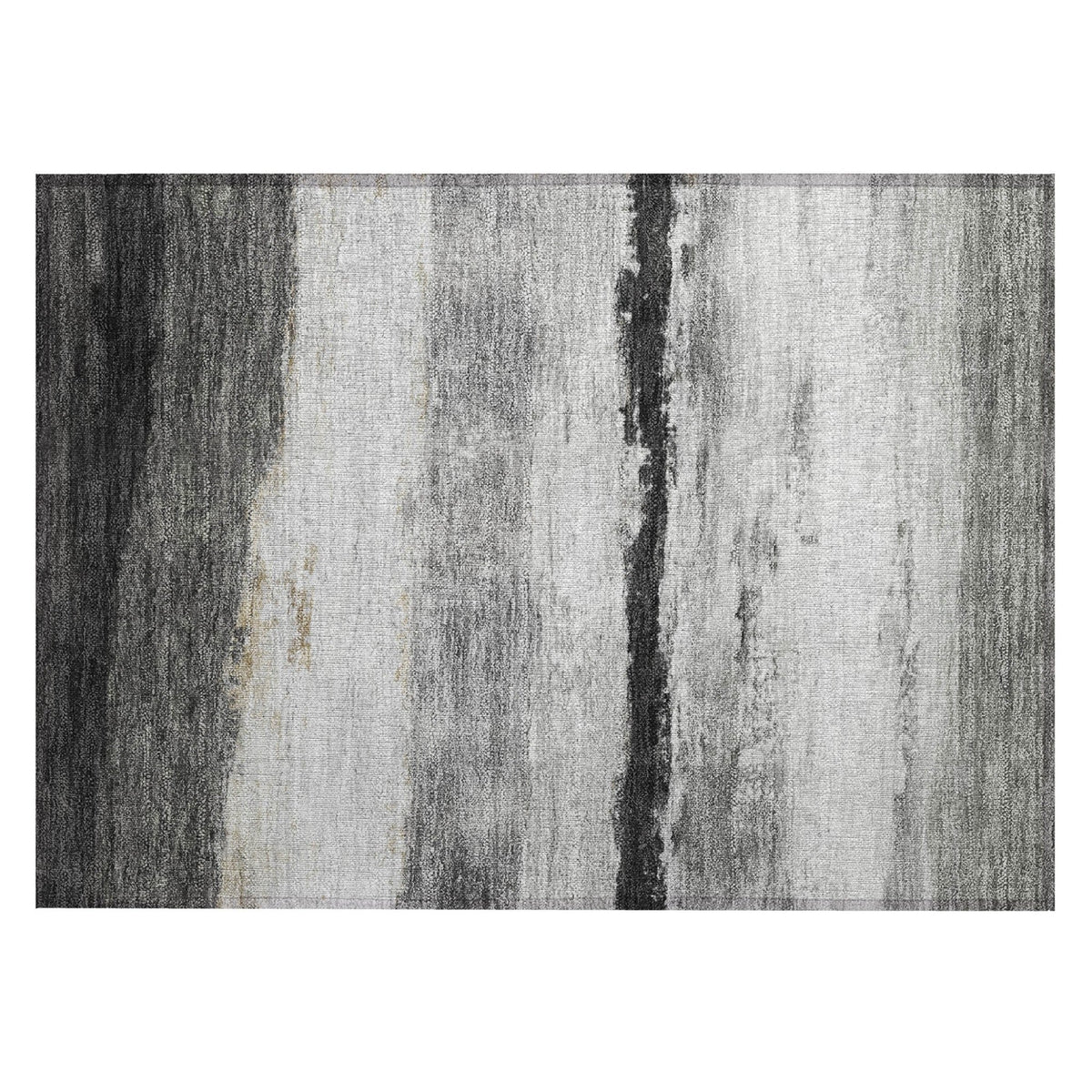 Addison Chantille ACN2169 Stripes Machine Made Transitional Pewter Rug