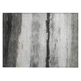 Addison Chantille ACN2169 Stripes Machine Made Transitional Pewter Rug