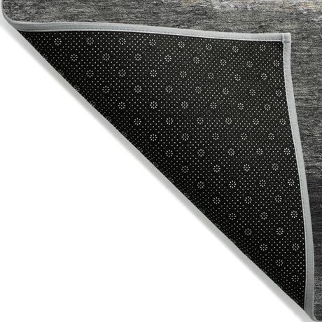 Addison Chantille ACN2169 Stripes Machine Made Transitional Pewter Rug