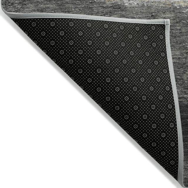 Addison Chantille ACN2169 Stripes Machine Made Transitional Pewter Rug