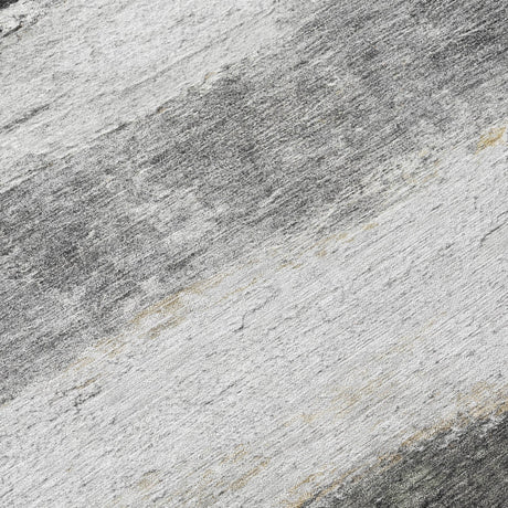 Addison Chantille ACN2169 Stripes Machine Made Transitional Pewter Rug