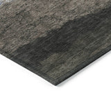 Addison Chantille ACN2169 Stripes Machine Made Transitional Taupe Rug