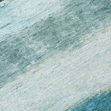 Addison Chantille ACN2169 Stripes Machine Made Transitional Teal Rug