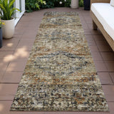 Addison Chantille ACN2170 Global Machine Made Traditional Copper Rug