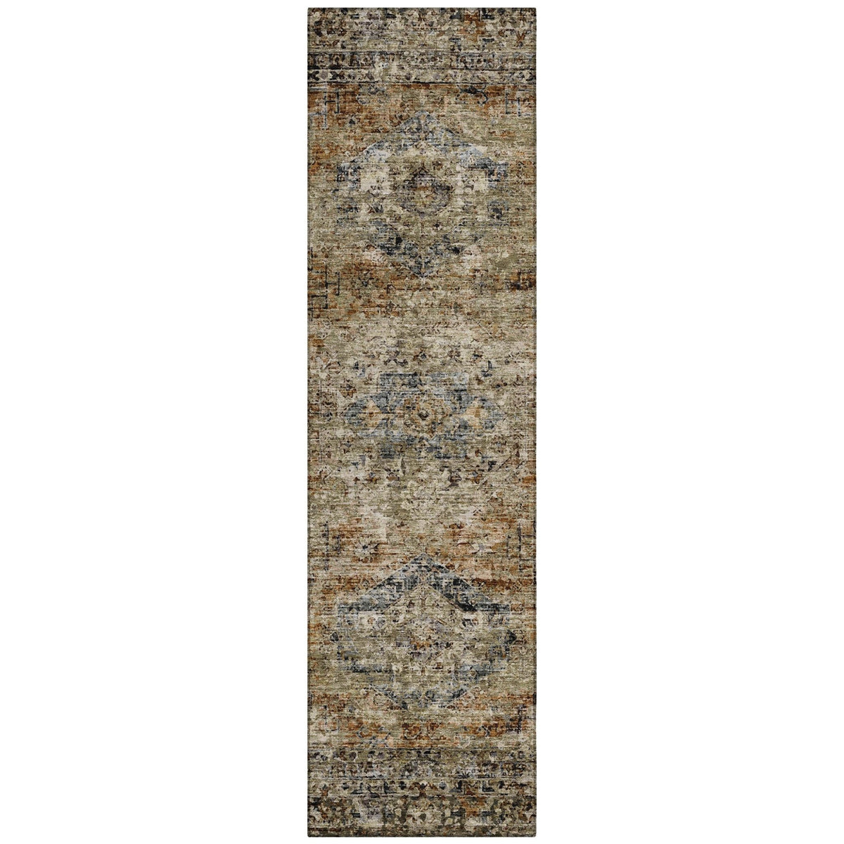 Addison Chantille ACN2170 Global Machine Made Traditional Copper Rug