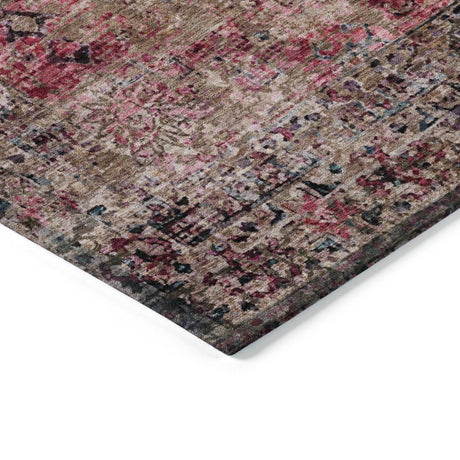 Addison Chantille ACN2170 Global Machine Made Traditional Pink Rug