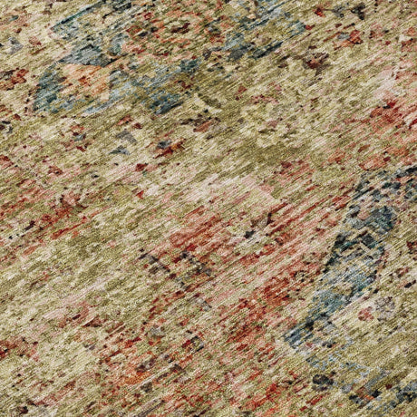 Addison Chantille ACN2170 Global Machine Made Traditional Terracotta Rug