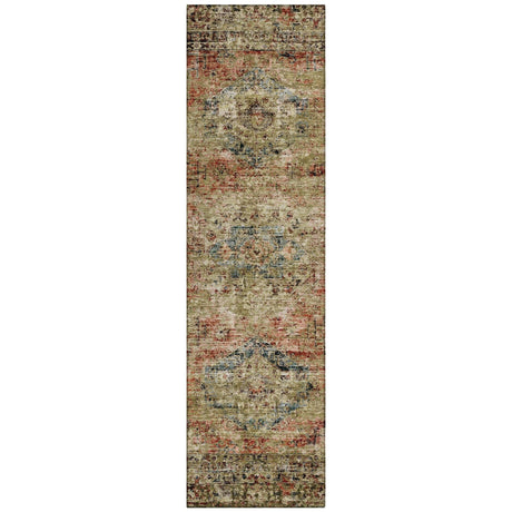 Addison Chantille ACN2170 Global Machine Made Traditional Terracotta Rug