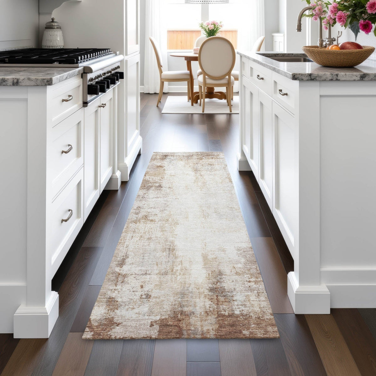 Addison Chantille ACN2171 Modern Machine Made Transitional Beige Rug