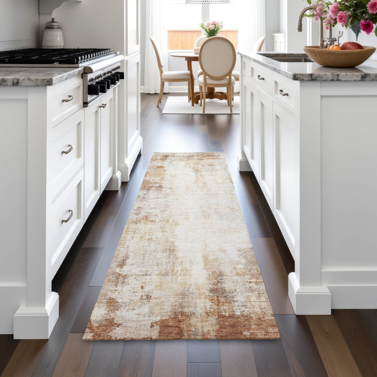 Addison Chantille ACN2171 Modern Machine Made Transitional Copper Rug
