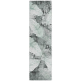 Addison Chantille ACN2172 Floral Machine Made Transitional Teal Rug