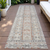 Addison Chantille ACN2173 Stripes Machine Made Transitional Beige Rug