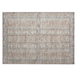 Addison Chantille ACN2173 Stripes Machine Made Transitional Beige Rug