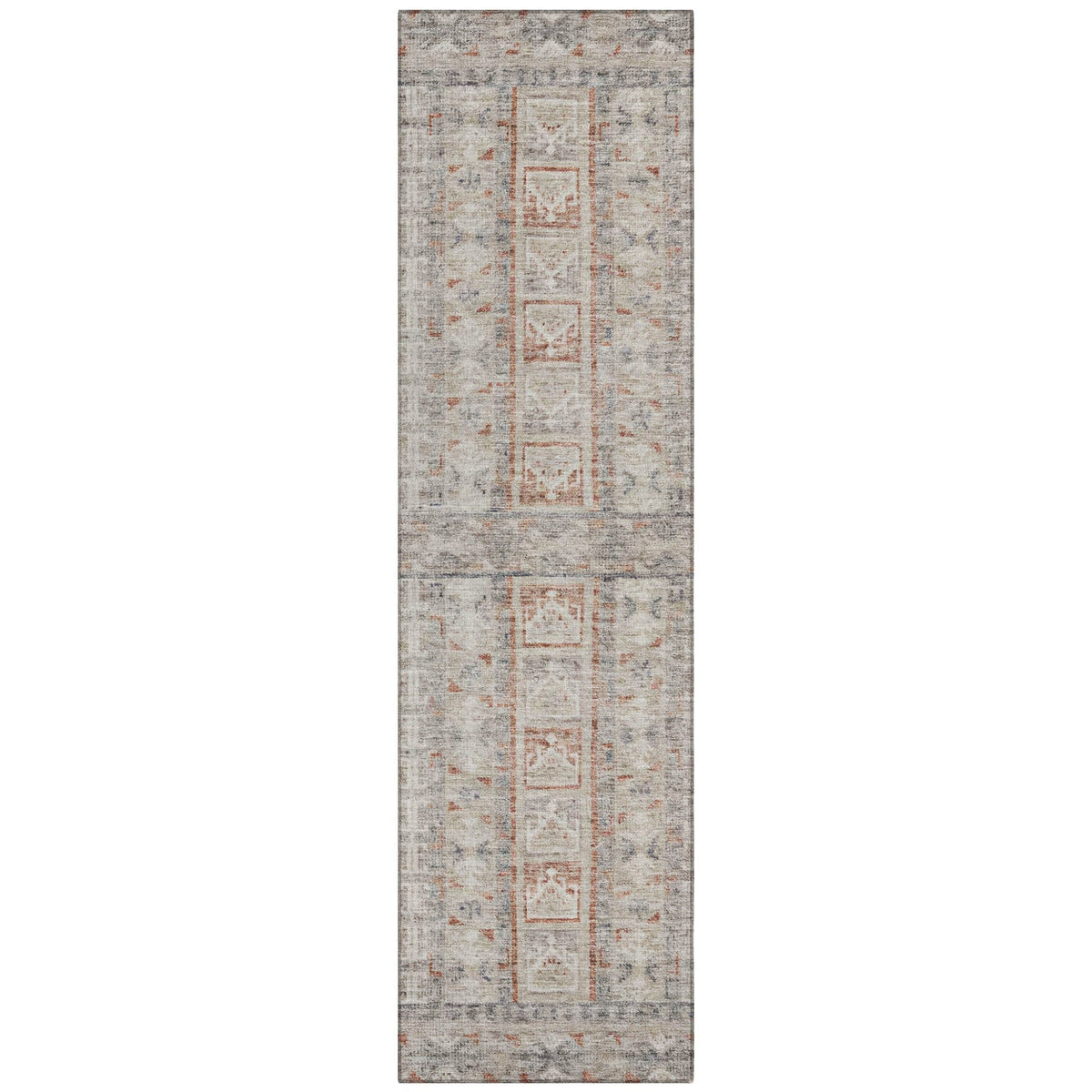 Addison Chantille ACN2173 Stripes Machine Made Transitional Beige Rug