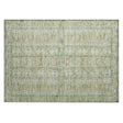 Addison Chantille ACN2173 Stripes Machine Made Transitional Green Rug