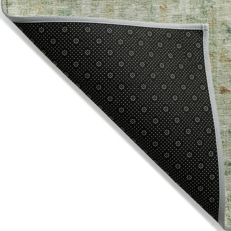 Addison Chantille ACN2173 Stripes Machine Made Transitional Green Rug