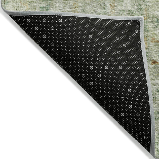 Addison Chantille ACN2173 Stripes Machine Made Transitional Green Rug
