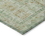 Addison Chantille ACN2173 Stripes Machine Made Transitional Green Rug