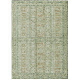 Addison Chantille ACN2173 Stripes Machine Made Transitional Green Rug
