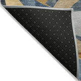 Addison Chantille ACN2175 Geometric Machine Made Transitional Blue Rug