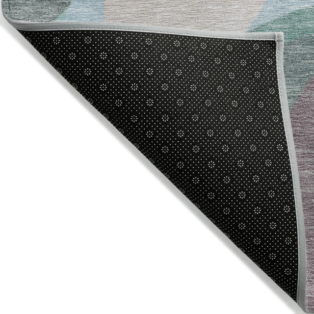 Addison Chantille ACN2186 Swirls Machine Made Transitional Taupe Rug