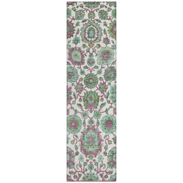 Addison Chantille ACN2187 Global Machine Made Traditional Mint Rug