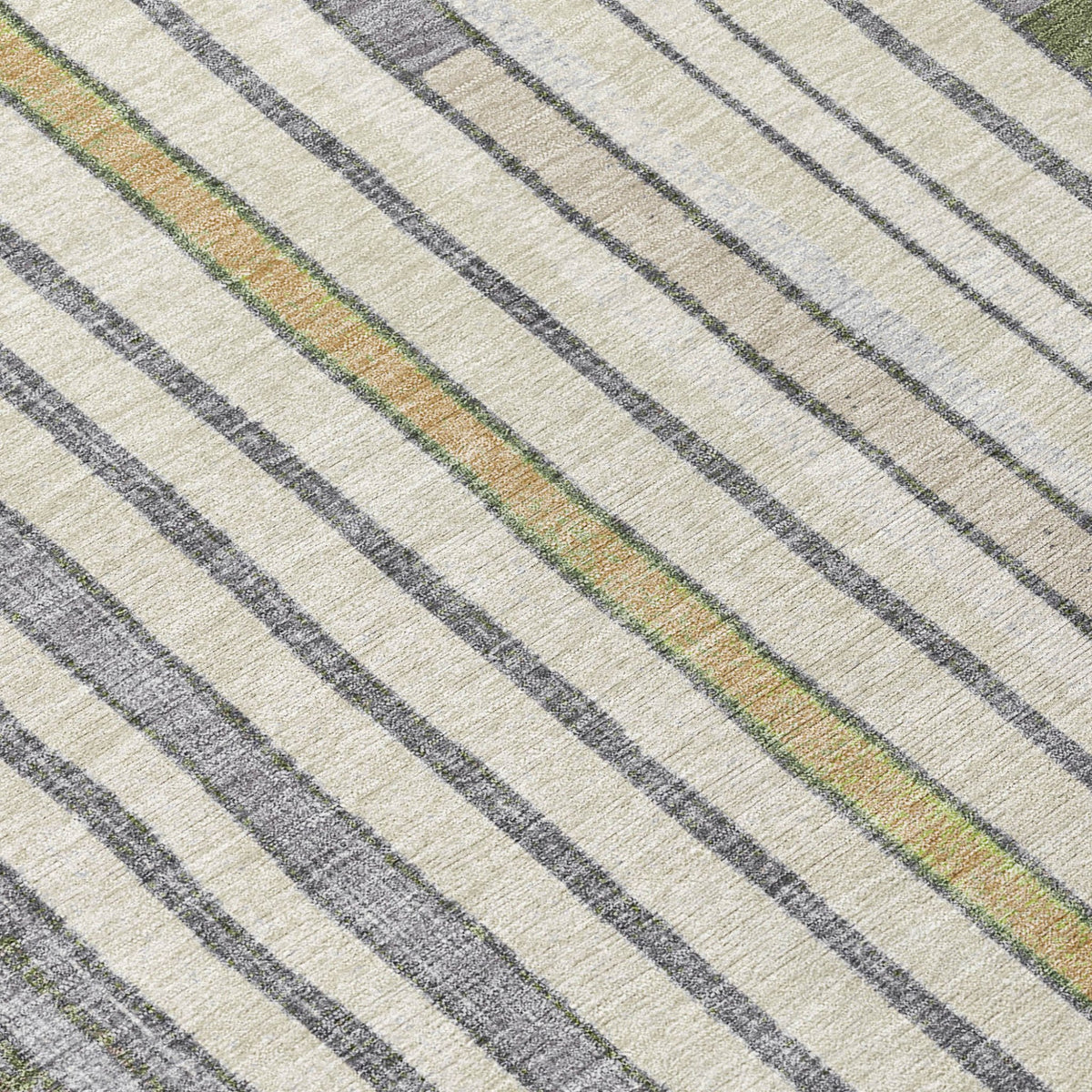 Addison Chantille ACN2189 Geometric Machine Made Transitional Olive Rug