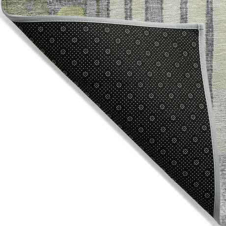 Addison Chantille ACN2189 Geometric Machine Made Transitional Olive Rug