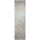 Addison Chantille ACN2190 Geometric Machine Made Transitional Taupe Rug