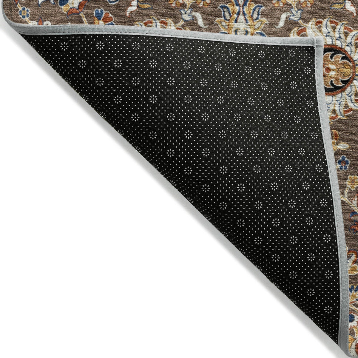 Addison Chantille ACN2192 Global Machine Made Traditional Chocolate Rug
