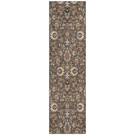 Addison Chantille ACN2192 Global Machine Made Traditional Chocolate Rug