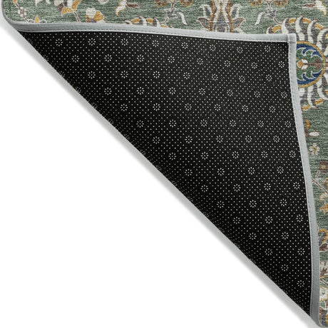Addison Chantille ACN2192 Global Machine Made Traditional Green Rug