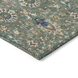 Addison Chantille ACN2192 Global Machine Made Traditional Green Rug