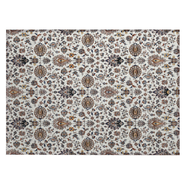 Addison Chantille ACN2192 Global Machine Made Traditional Ivory Rug
