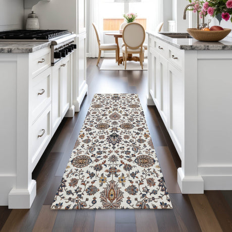 Addison Chantille ACN2192 Global Machine Made Traditional Ivory Rug