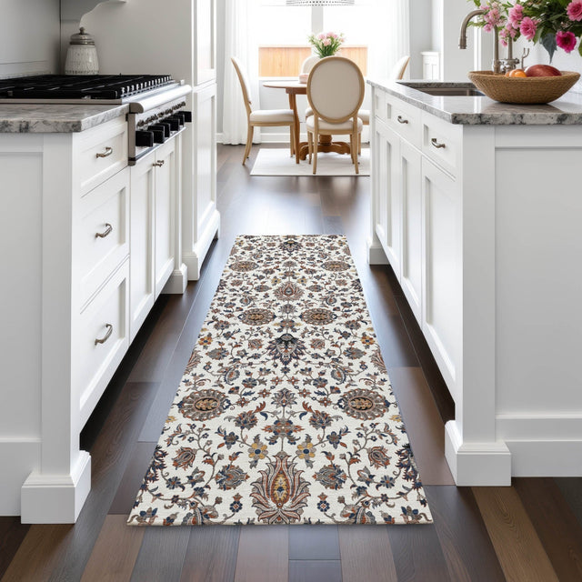 Addison Chantille ACN2192 Global Machine Made Traditional Ivory Rug