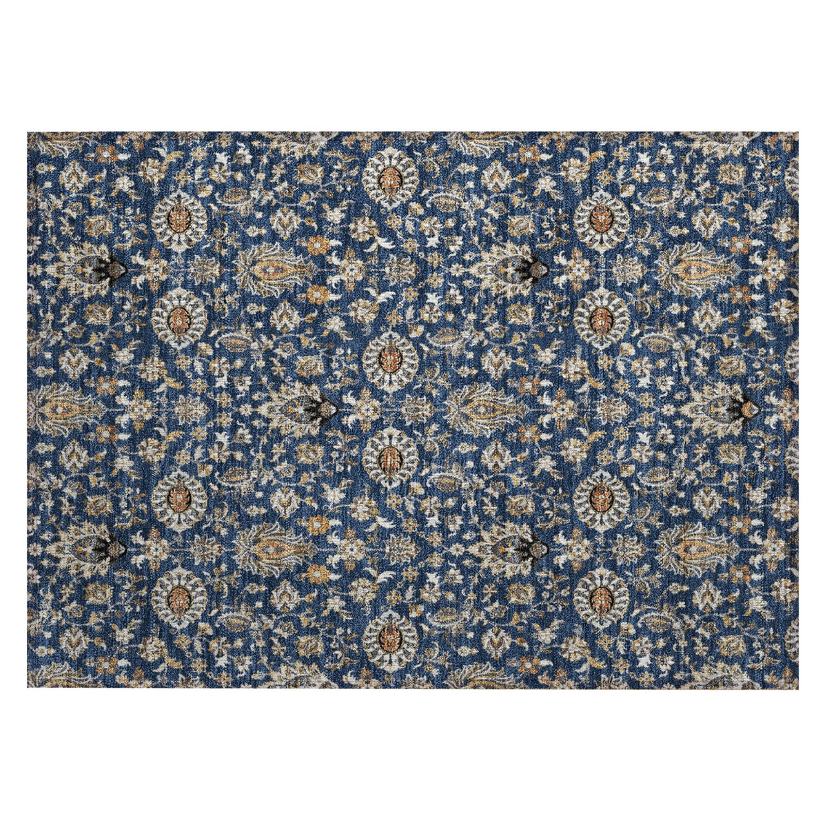 Addison Chantille ACN2192 Global Machine Made Traditional Navy Rug