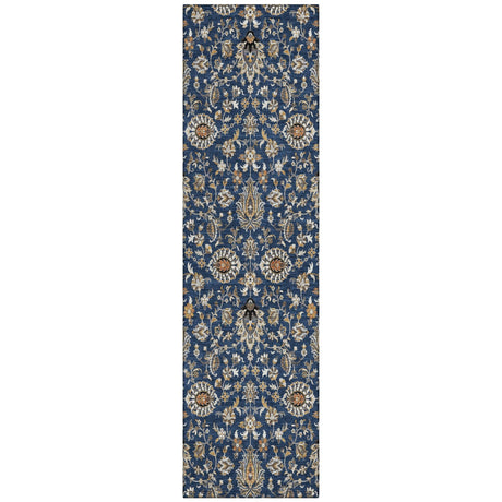 Addison Chantille ACN2192 Global Machine Made Traditional Navy Rug