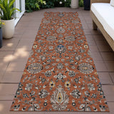 Addison Chantille ACN2192 Global Machine Made Traditional Paprika Rug