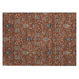 Addison Chantille ACN2192 Global Machine Made Traditional Paprika Rug