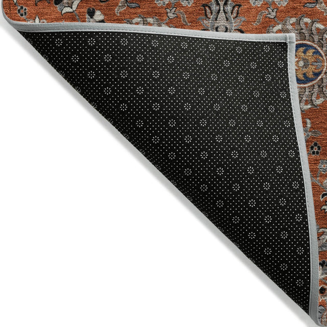 Addison Chantille ACN2192 Global Machine Made Traditional Paprika Rug
