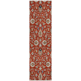 Addison Chantille ACN2192 Global Machine Made Traditional Red Rug