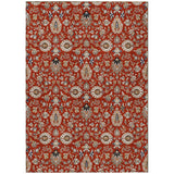 Addison Chantille ACN2192 Global Machine Made Traditional Red Rug