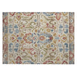 Addison Chantille ACN2193 Floral Machine Made Transitional Beige Rug
