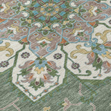 Addison Chantille ACN2194 Global Machine Made Traditional Green Rug